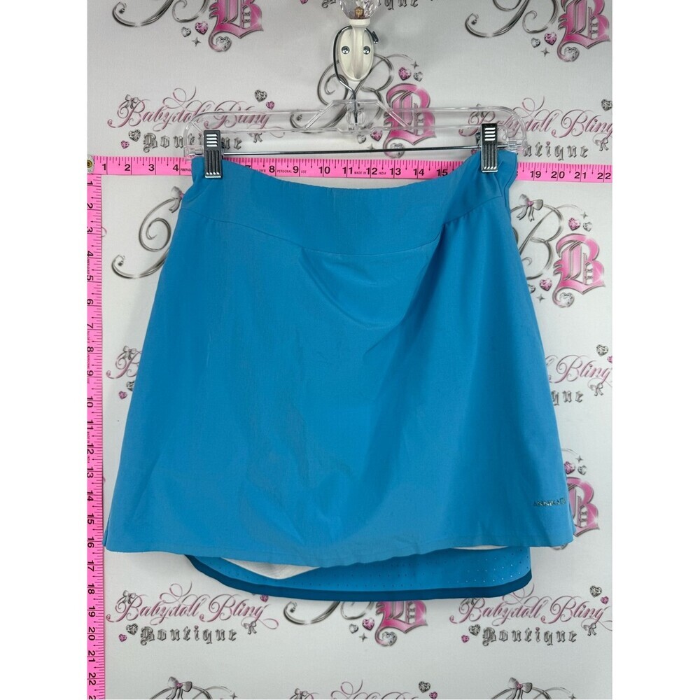 Annika skort dry tec 50 UPF skirt shorts Athleta Blue Performance Skort